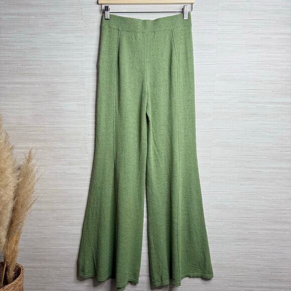 Free People Green V-Neck Sweater - Picture 5 of 9